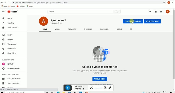 How To Create YouTube Channel in Hindi