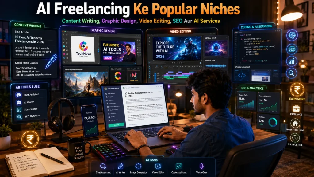 AI Freelancing Ke Popular Niches
