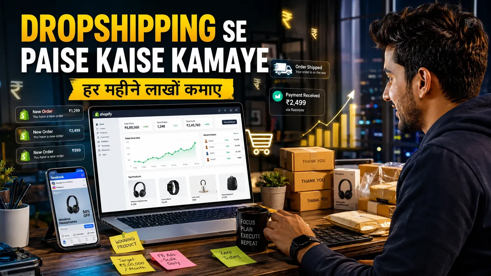 Dropshipping Se Paise Kaise Kamaye