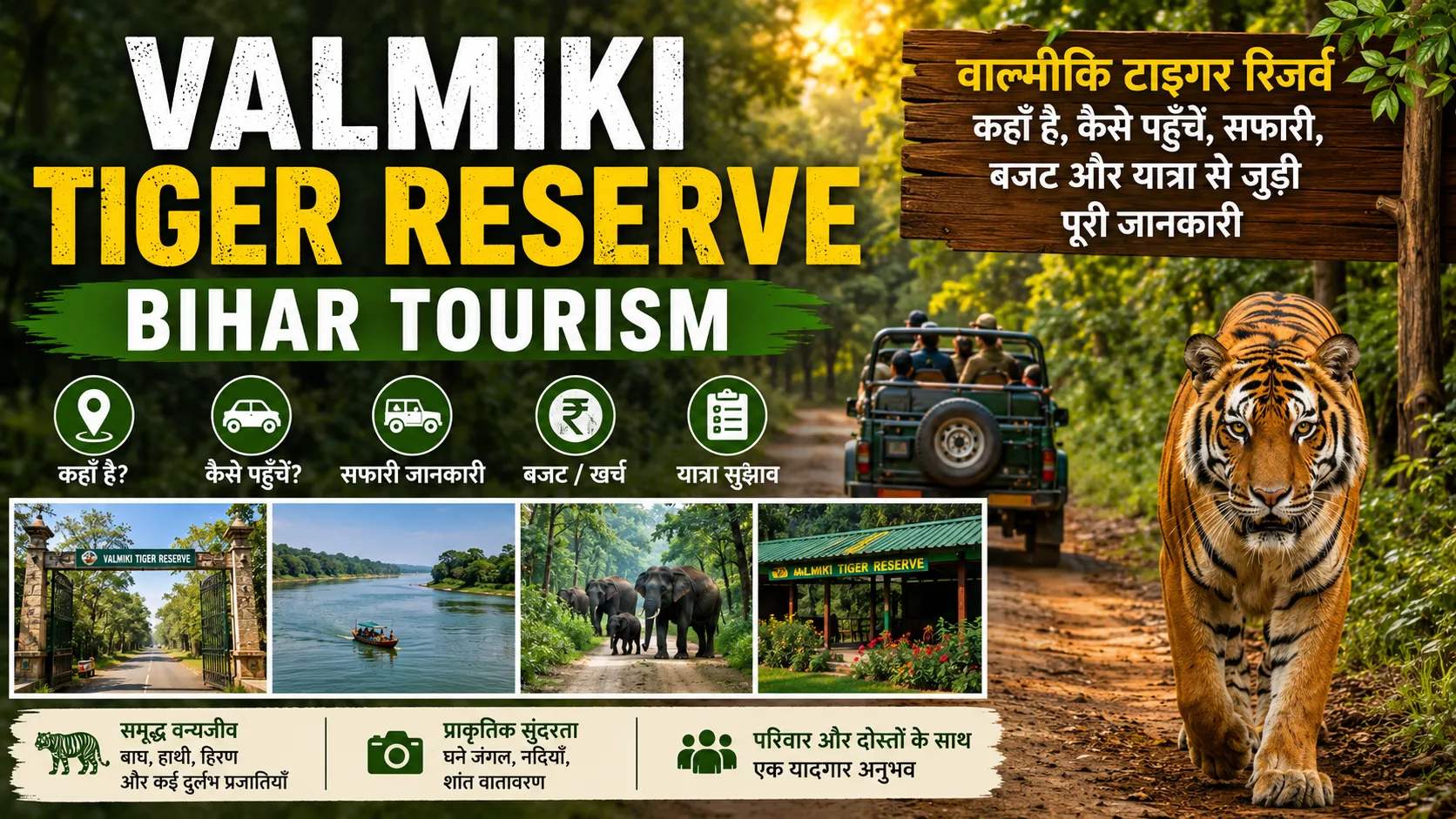 Valmiki Tiger Reserve Bihar Tourism