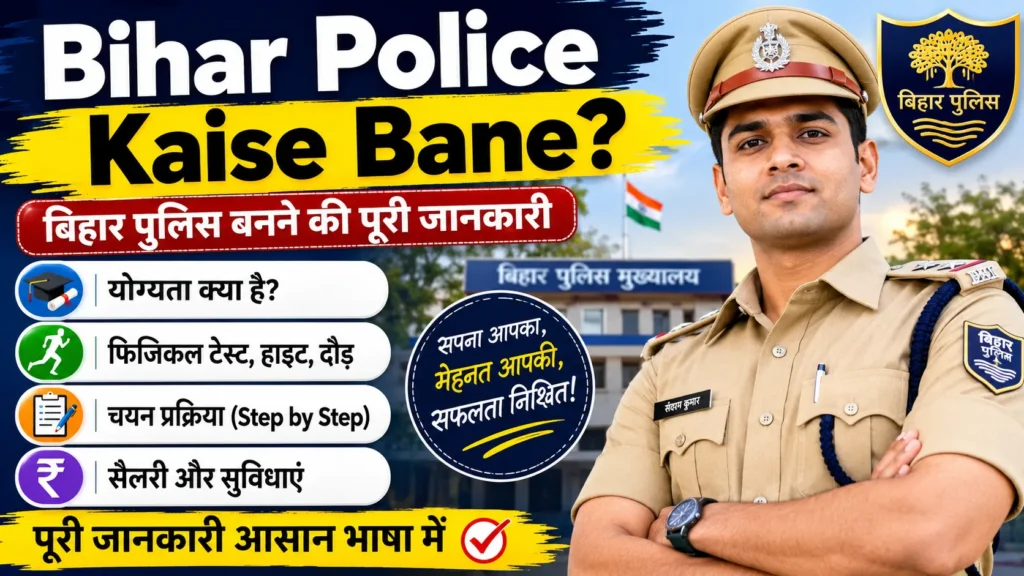 Bihar Police Kaise Bane