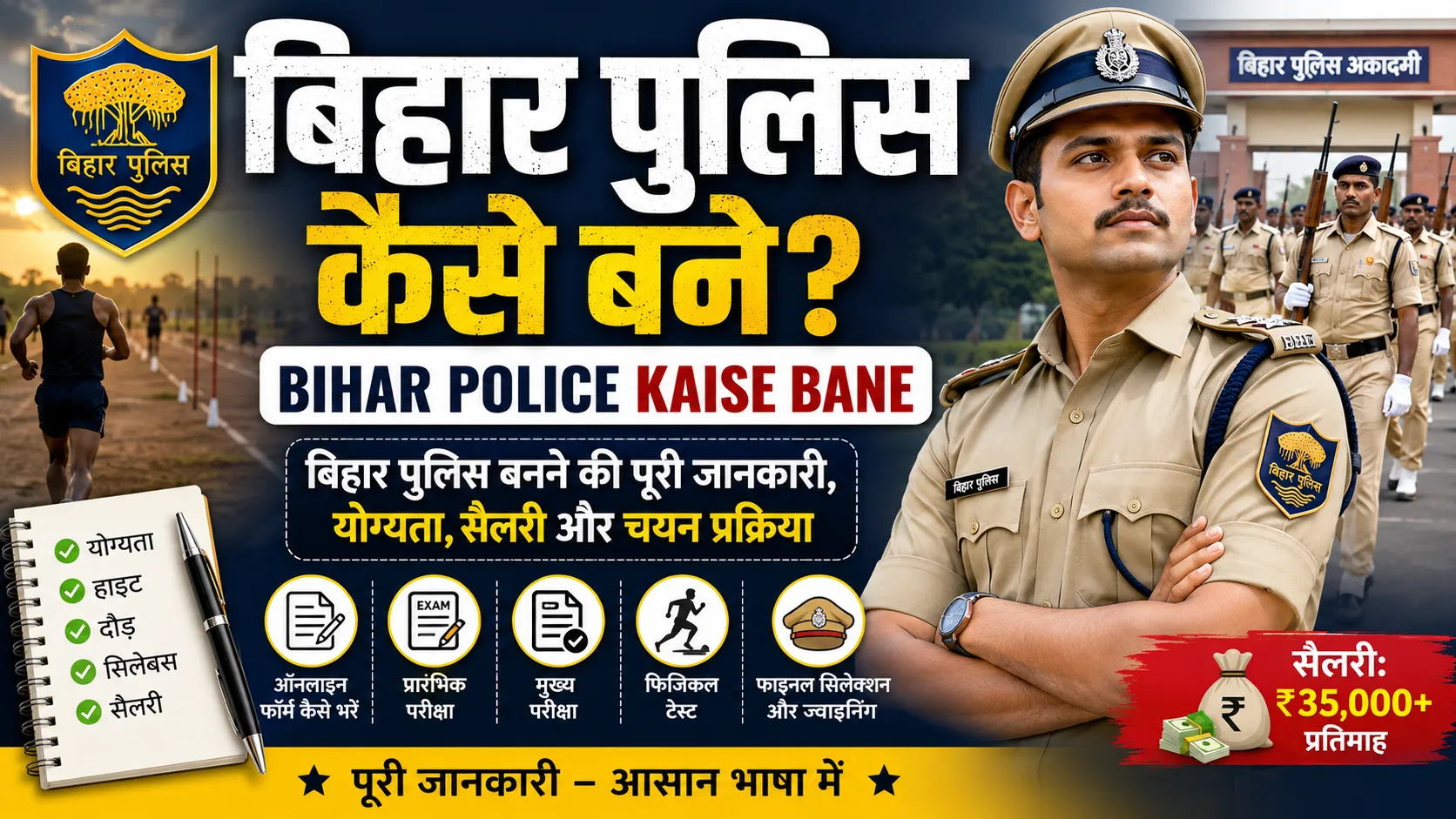 Bihar Police Kaise Bane