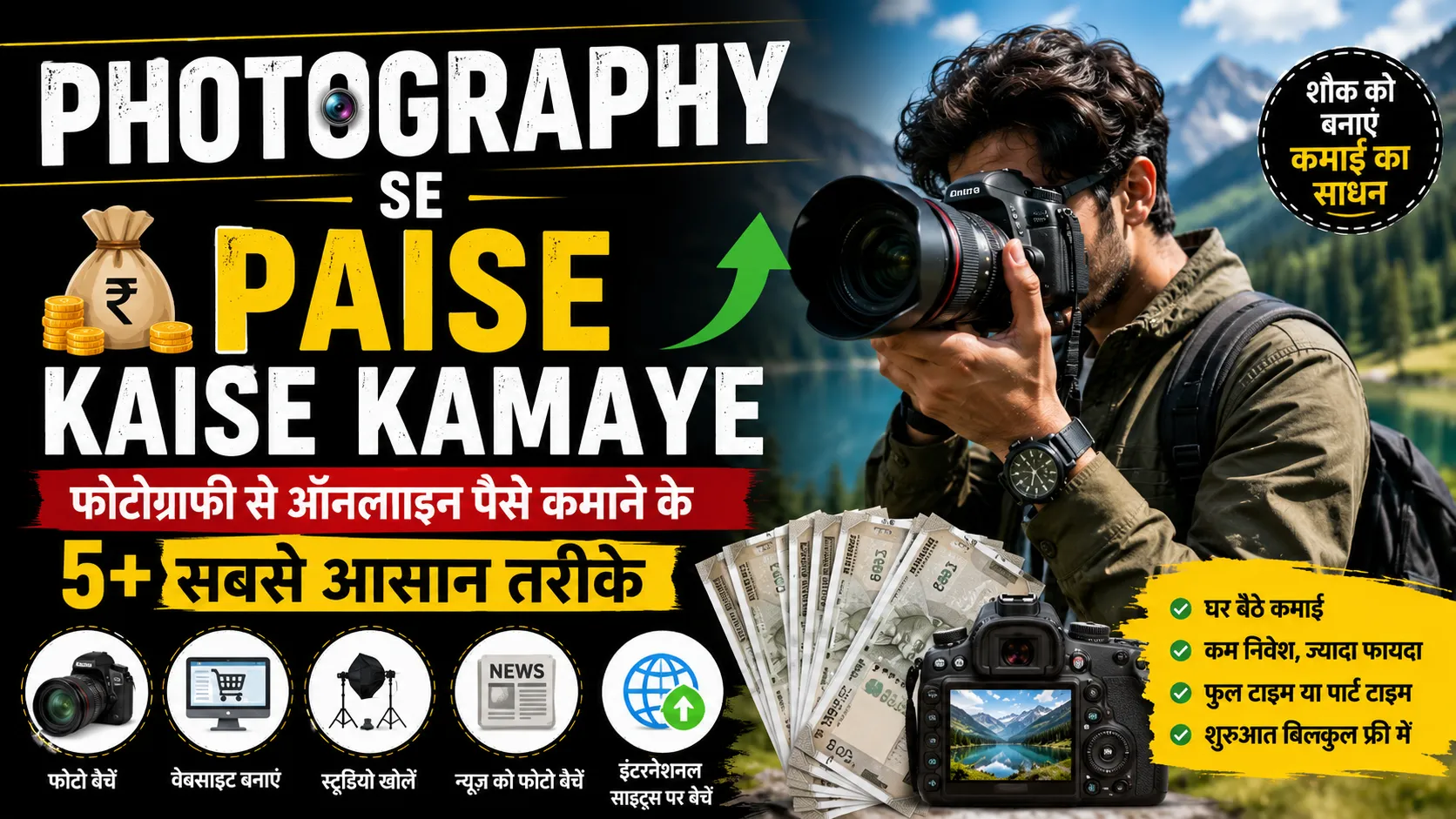 Photography Se Paise Kaise Kamaye